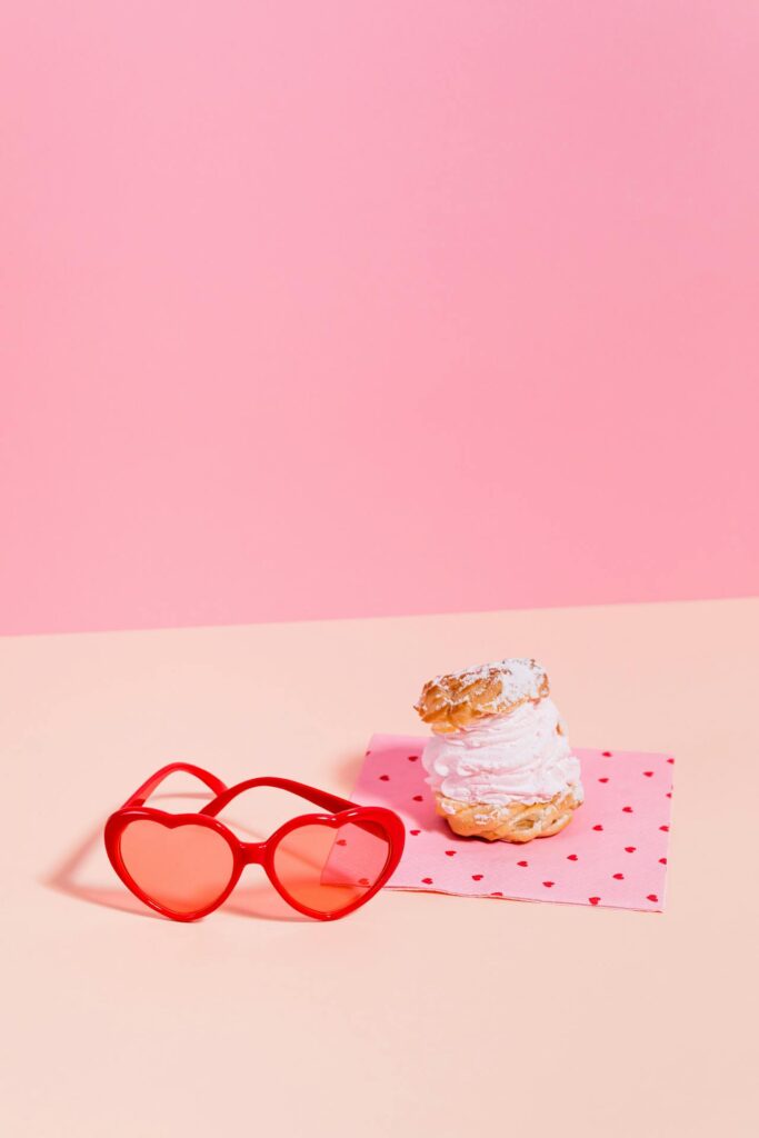 Rayban Still red glasses