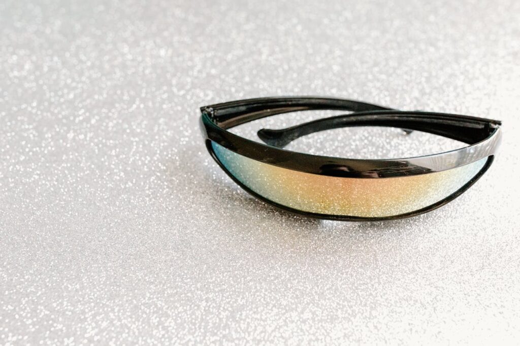 Solar shield clip on sunglasses