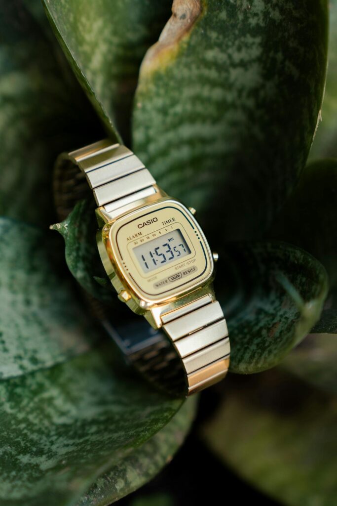 Retro digital watch